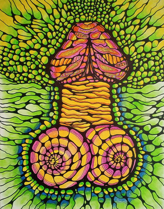 “ Greetings” 70x90cm