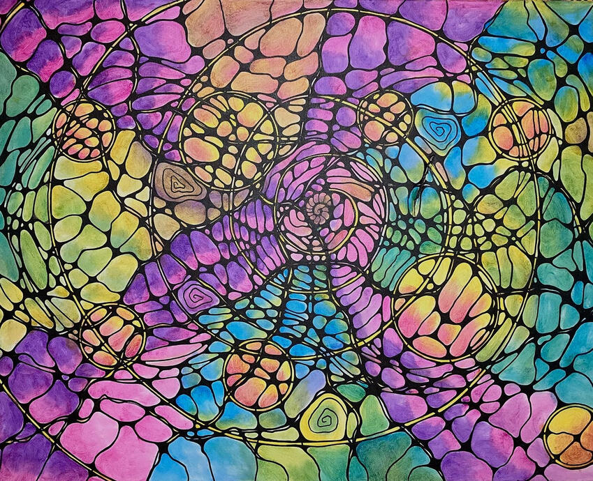 “ Improvisation” 120x90 cm