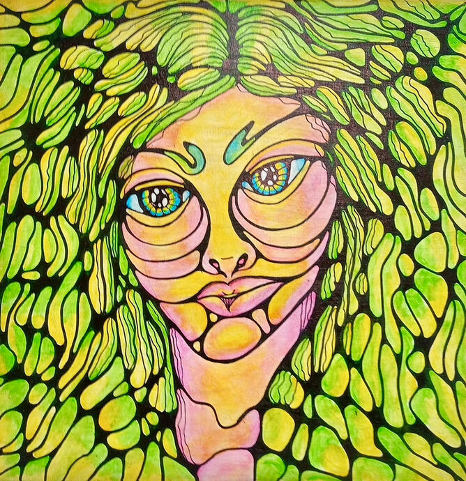 “ Mother Nature” 50x50 cm