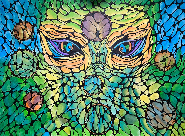 “ Epiphany” 120x90 cm