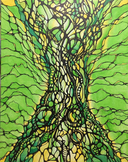 “ The tree of Life” 90x70cm
